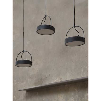 Osram - LED-riippuvalaisin DECOR PUCK vaijerikiinnityksellä, 3xLED/12W/230V, CRI 90, musta