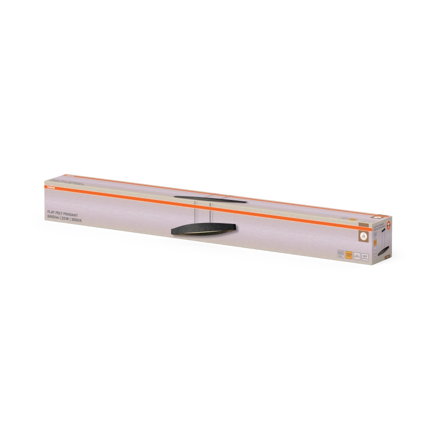 Osram - LED-riippuvalaisin vaijerilla DECOR FLAT LED/23W/230V harmaa
