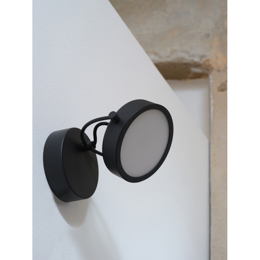 Osram - LED-seinävalaisin DECOR PUCK LED/11W/230V musta