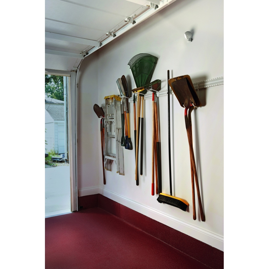 Osram - LED-ulko-opastusvalaisin liike- ja hämäräsensorilla SPYLUX LED/0,3W/4,5V IP43 valkoinen