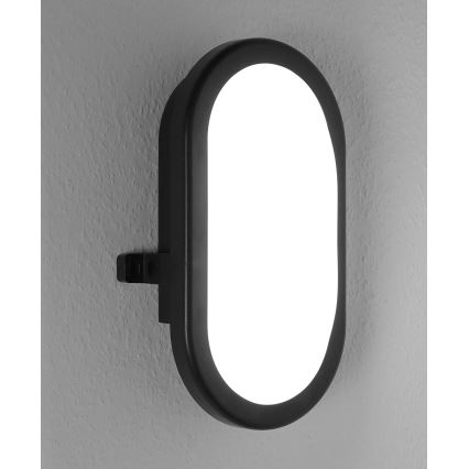 Osram - LED-ulkoseinävalaisin BULKHEAD LED/11W/230V IP54 musta
