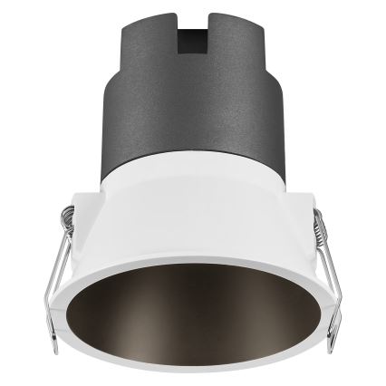 Osram - SPOT TWIST LED upotettava alasvalo 10W/230V 4000K Ø 9,3 cm valkoinen/musta