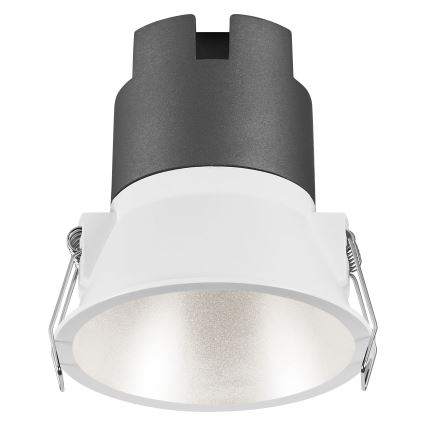 Osram - SPOT TWIST LED-upotettava valaisin 10 W/230 V 4000 K Ø 9,3 cm valkoinen/hopea