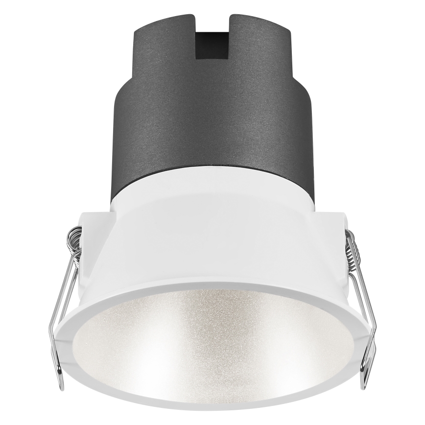 Osram - SPOT TWIST LED-upotettava valaisin 10 W/230 V 4000 K Ø 9,3 cm valkoinen/hopea