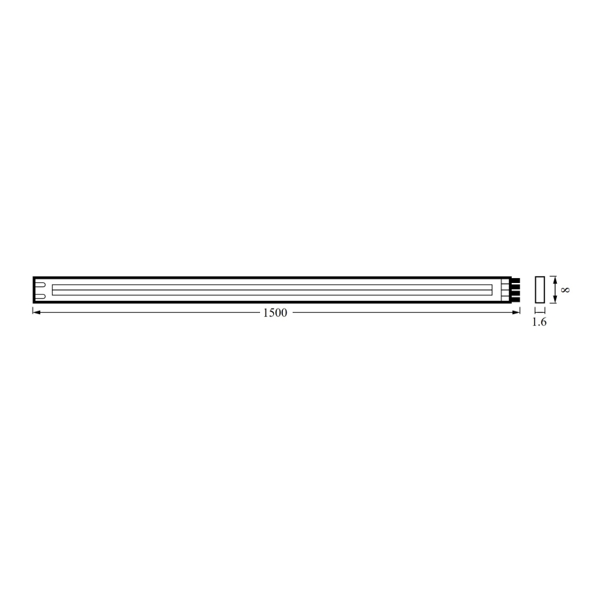 Osram - LED-valonauha FLEX COB 1,5 m LED/7,5W/230V