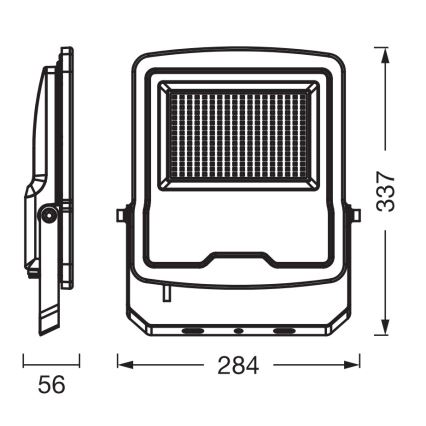 Osram - LED-valonheitin ENDURA LED/100W/230V IP65