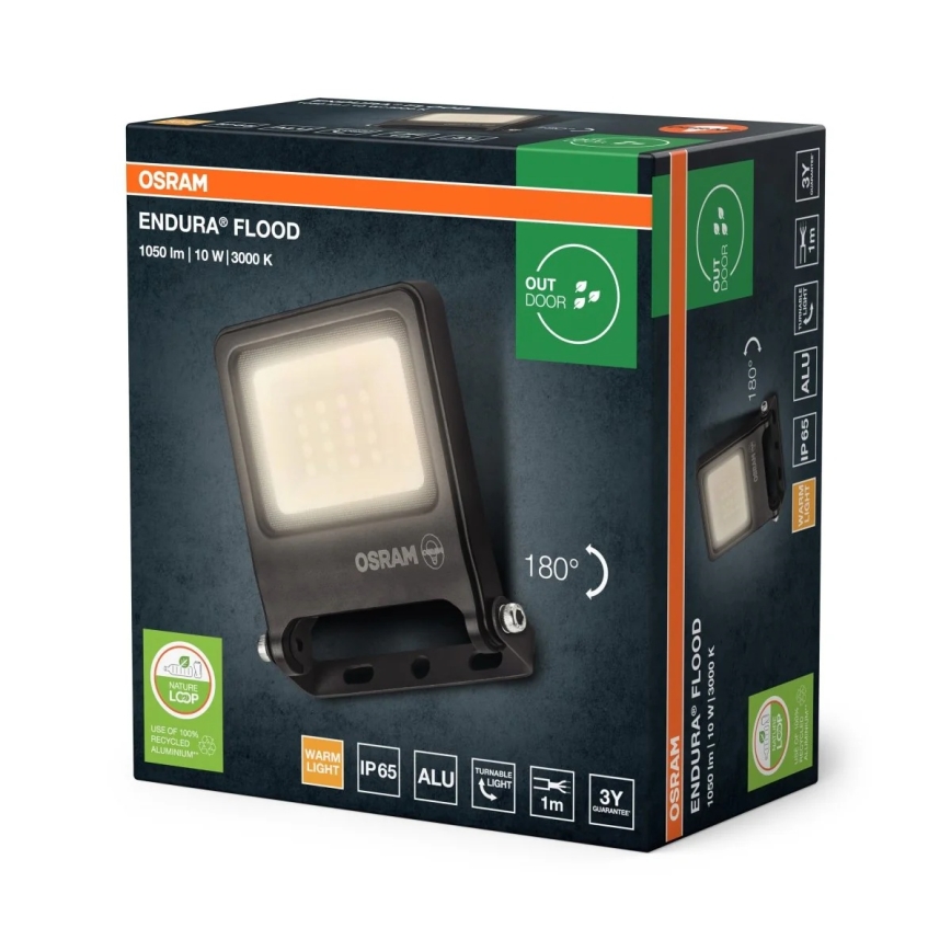 Osram - LED-valonheitin ENDURA LED/10W/230V 3000K IP65