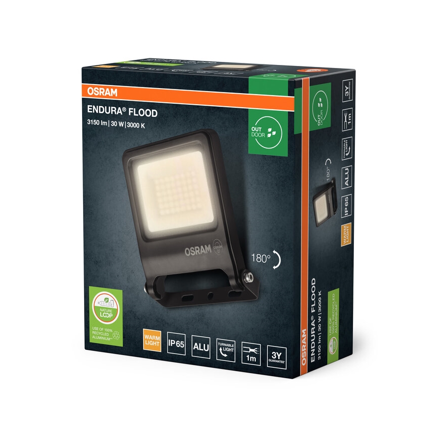 Osram - LED-valonheitin ENDURA LED/30W/230V 3000K IP65