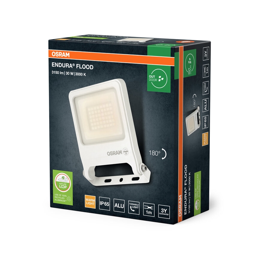 Osram - LED-valonheitin ENDURA LED/30W/230V 3000K IP65