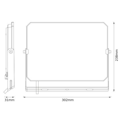 Osram - LED-valonheitin FLOODLIGHT LED/100W/230V 6500K IP65