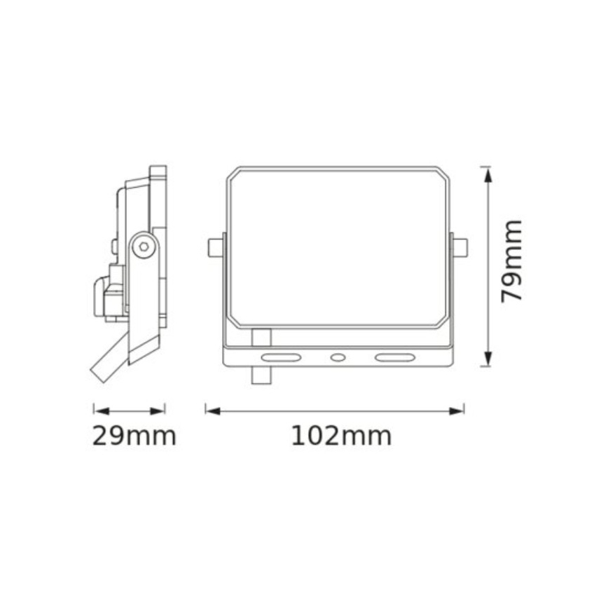 Osram - LED-valonheitin FLOODLIGHT LED/10W/230V 3000K IP65