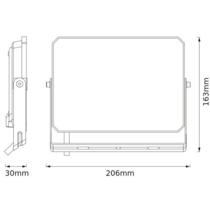 Osram - LED-valonheitin FLOODLIGHT LED/50W/230V 4000K IP65