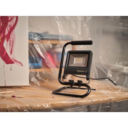 Osram - LED-valonheitin kiinnikkeellä S-STAND LED/30W/230V 4000K IP65 antrasiitti