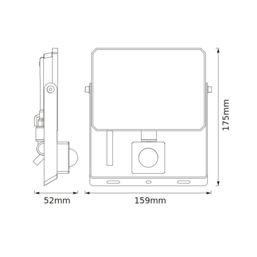 Osram - LED-valonheitin liiketunnistimella FLOODLIGHT LED/30W/230V 6500K IP65