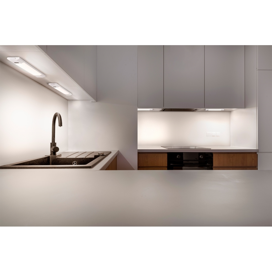 Osram - Himmennettävä LED-alakaappivalaisin liiketunnistimella LINEAR EDGE LED/4W/230V 3000/4000/6500K 30 cm valkoinen