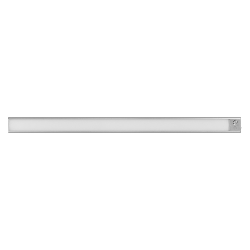 Osram - LED alakaapin valaisin liike- ja hämäräanturilla LINEAR 4W/3,7V 1500 mAh 3000/4000/6500K 60 cm harmaa