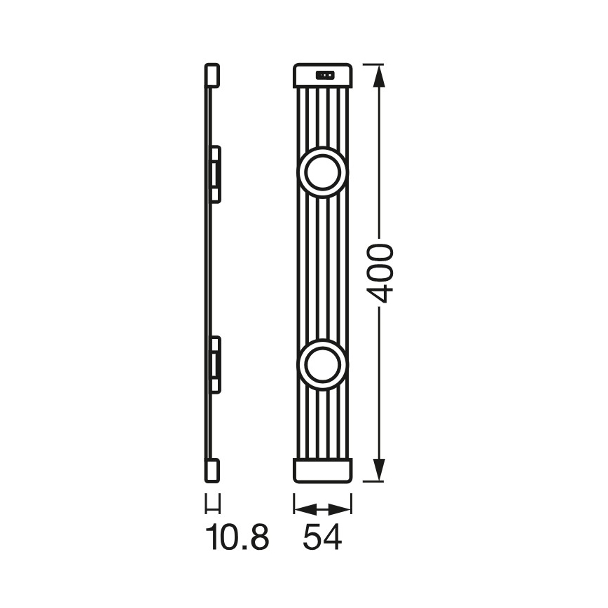 Osram - LED-himmennettävä alakaappivalaisin liiketunnistimella LINEAR MAGNET LED/7W/230V 4000K 40 cm valkoinen