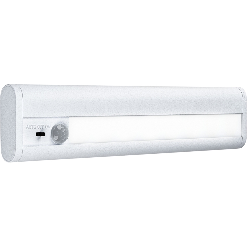 Osram - LINEARLED alakaapin LED-valaisin liiketunnistimella ja hämäräkytkimellä LED/1,9W/6V 4xAA 4000K 21,4 cm valkoinen