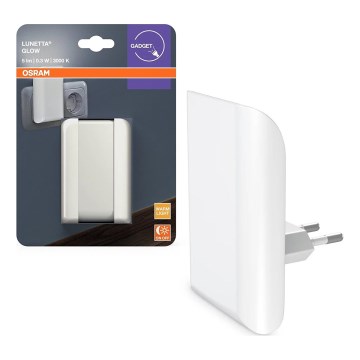 Osram - LUNETTA LED yövalo hämäräkytkimellä 0,3 W / 230 V