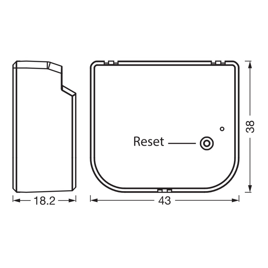 Osram - Ohjausmoduuli sälekaihtimille, rullakaihtimille ja verhoille SMART+ 230V Wi-Fi