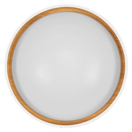 Osram - LED-himmennettävä kattovalaisin ORBIS LIVIA LED/24W/230V halkaisija 43 cm valkoinen/ruskea