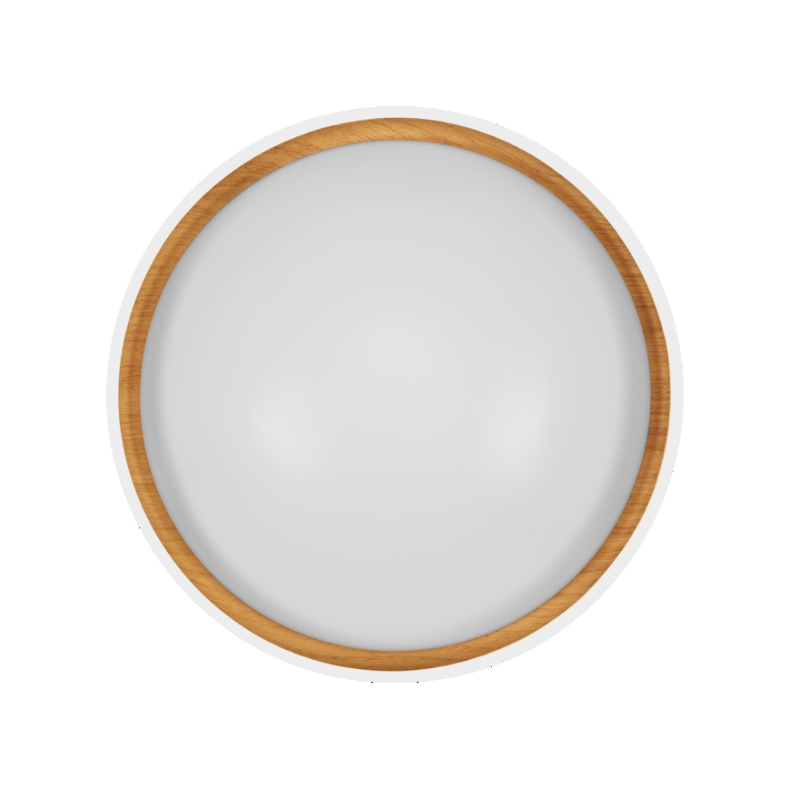 Osram - LED-himmennettävä kattovalaisin ORBIS LIVIA LED/24W/230V halkaisija 43 cm valkoinen/ruskea