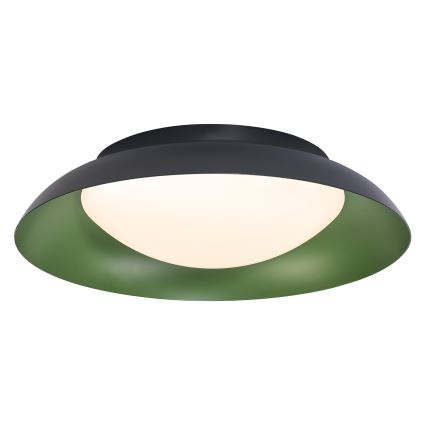 Osram - himmennettävä LED-kattovalaisin ORBIS PLATE LED/19W/230V, halkaisija 31 cm, vihreä/musta