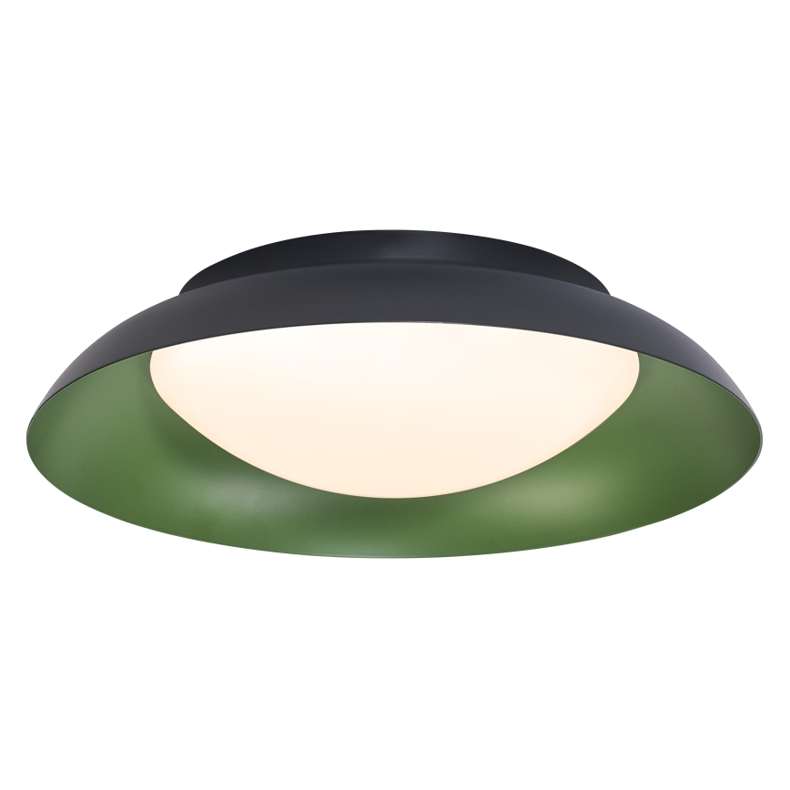 Osram - himmennettävä LED-kattovalaisin ORBIS PLATE LED/19W/230V, halkaisija 31 cm, vihreä/musta