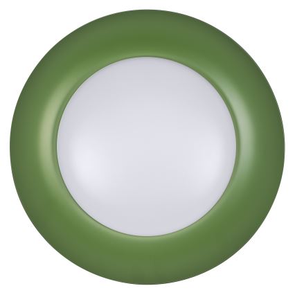 Osram - himmennettävä LED-kattovalaisin ORBIS PLATE LED/19W/230V, halkaisija 31 cm, vihreä/musta