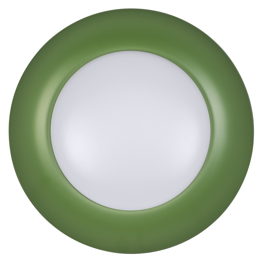Osram - himmennettävä LED-kattovalaisin ORBIS PLATE LED/19W/230V, halkaisija 31 cm, vihreä/musta
