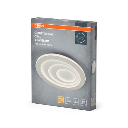 Osram - ORBIS SPIRAL LED/37W/230V kattovalaisin, valkoinen