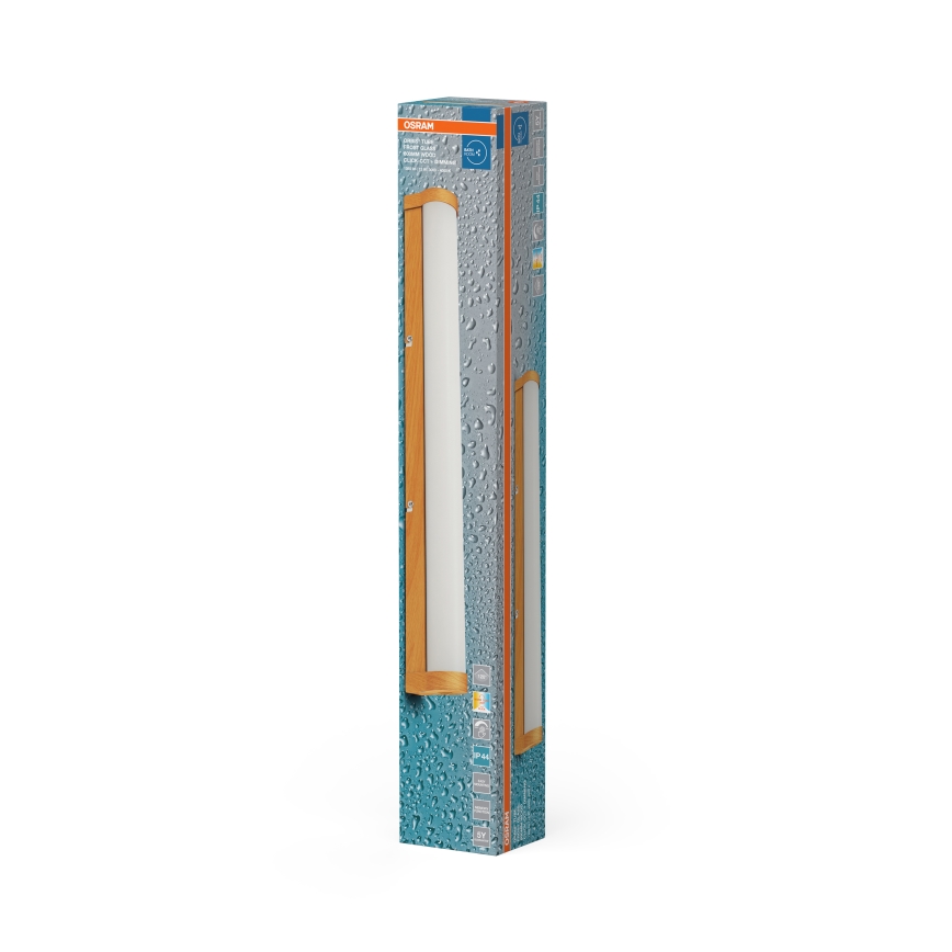 Osram - ORBIS TUBE LED himmennettävä kylpyhuoneen peilivalaisin LED/12W/230V 3000/4000K 60 cm IP44 ruskea