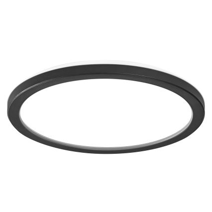 Osram - LED-himmennettävä kattovalaisin ORBIS ULTRA SLIM LED/15W/230V 3000K halkaisija 23,5 cm musta