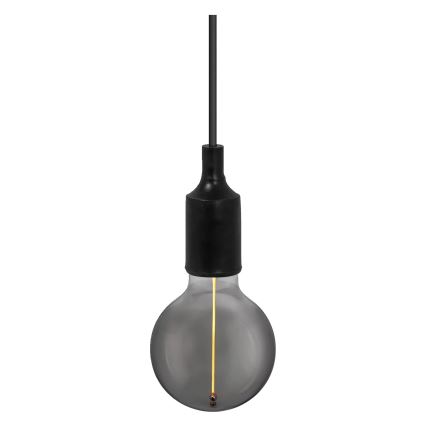 Osram - PENDULUM BELL virtajohto 1xE27/15W/230V musta
