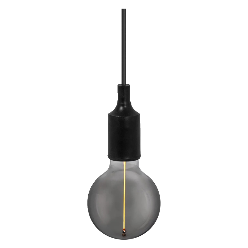 Osram - PENDULUM BELL virtajohto 1xE27/15W/230V musta