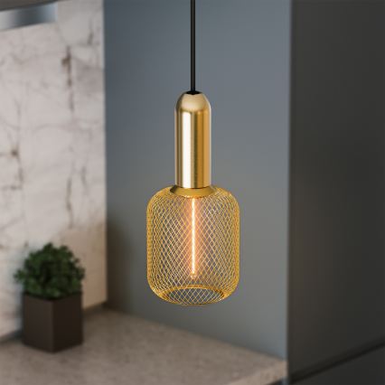 Osram - PENDULUM ROUND virtajohto 1xE27/15W/230V, kullanvärinen