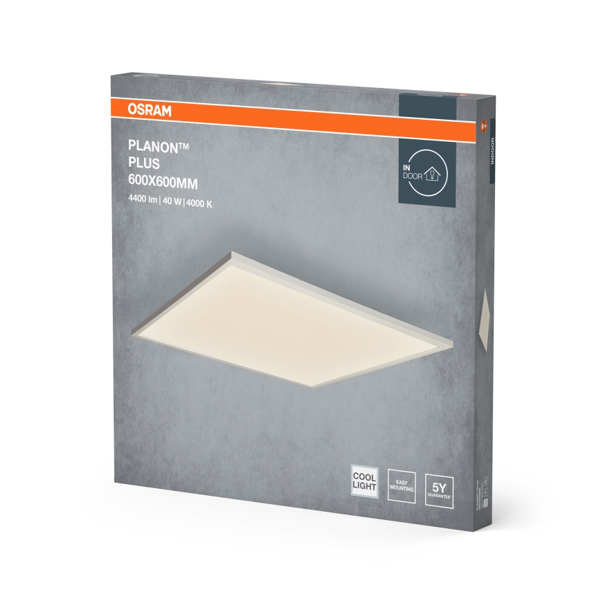 Osram - pinta-asennettava LED-paneeli PLANON LED/40W/230V 4000K 60x60 cm valkoinen