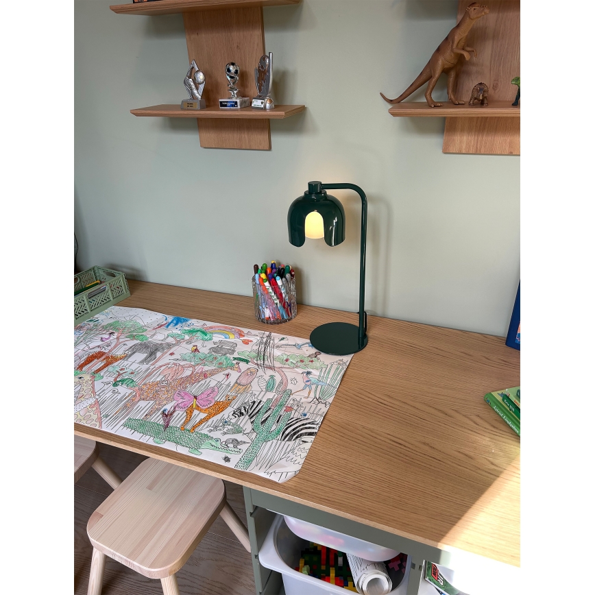 Osram - Pöytälamppu DECOR COROLLE 1xG9/20W/230V vihreä