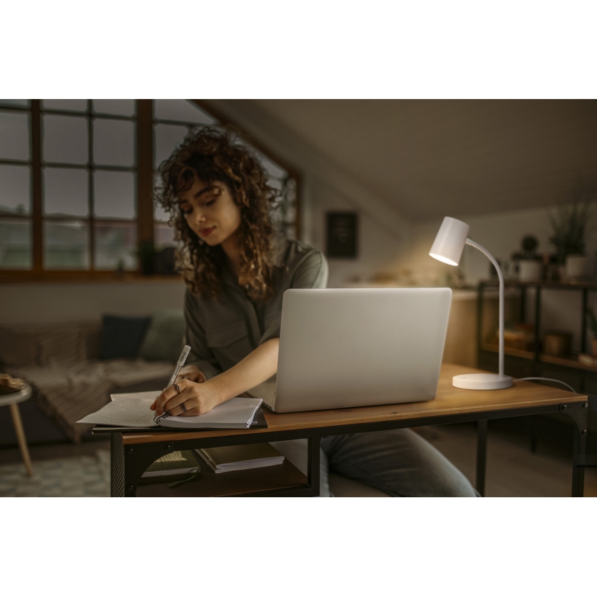 Osram - Pöytälamppu DESK LINE 1xGU10/9W/230V valkoinen