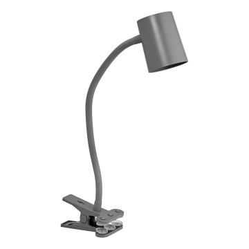 Osram - Pöytälamppu klipsillä DESK LINE 1xGU10/9W/230V harmaa