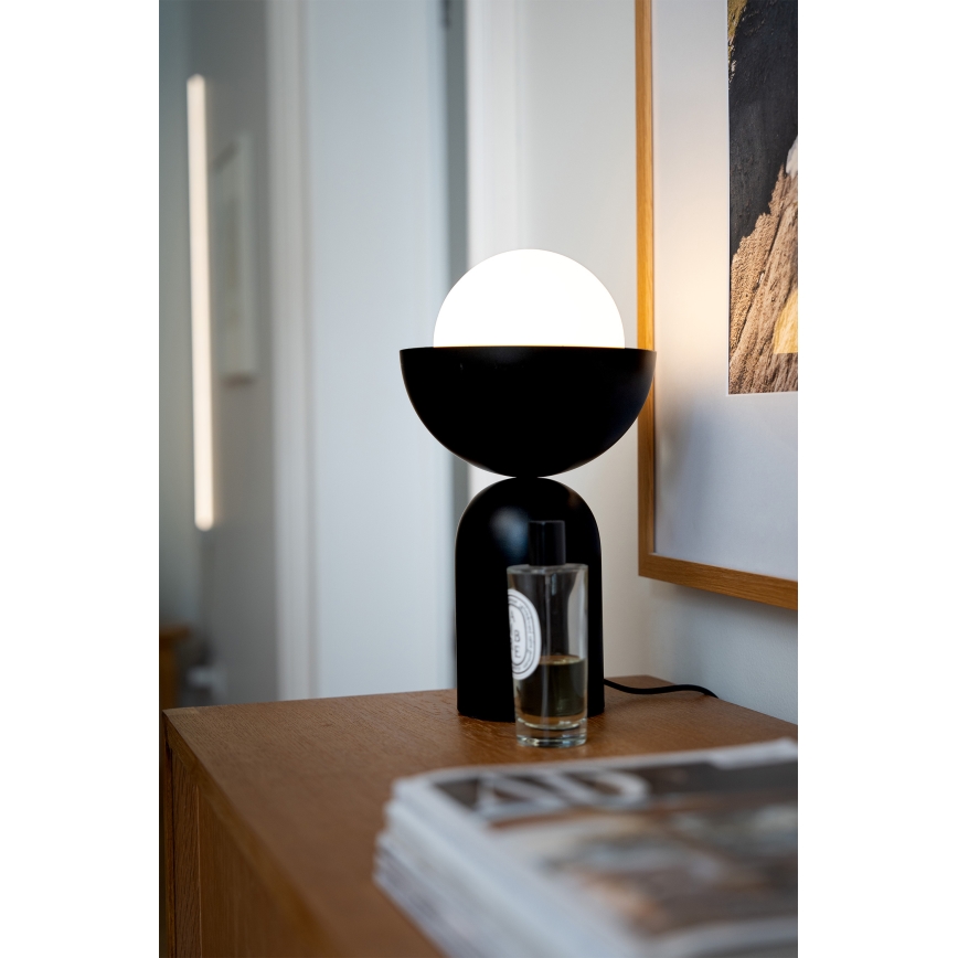 Osram - Pöytävalaisin DECOR BOWL 1xE14/25W/230V musta