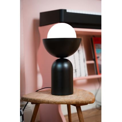 Osram - Pöytävalaisin DECOR BOWL 1xE14/25W/230V musta