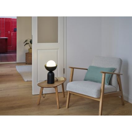 Osram - Pöytävalaisin DECOR BOWL 1xE14/25W/230V musta