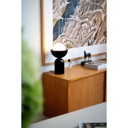 Osram - Pöytävalaisin DECOR BOWL 1xE14/25W/230V musta