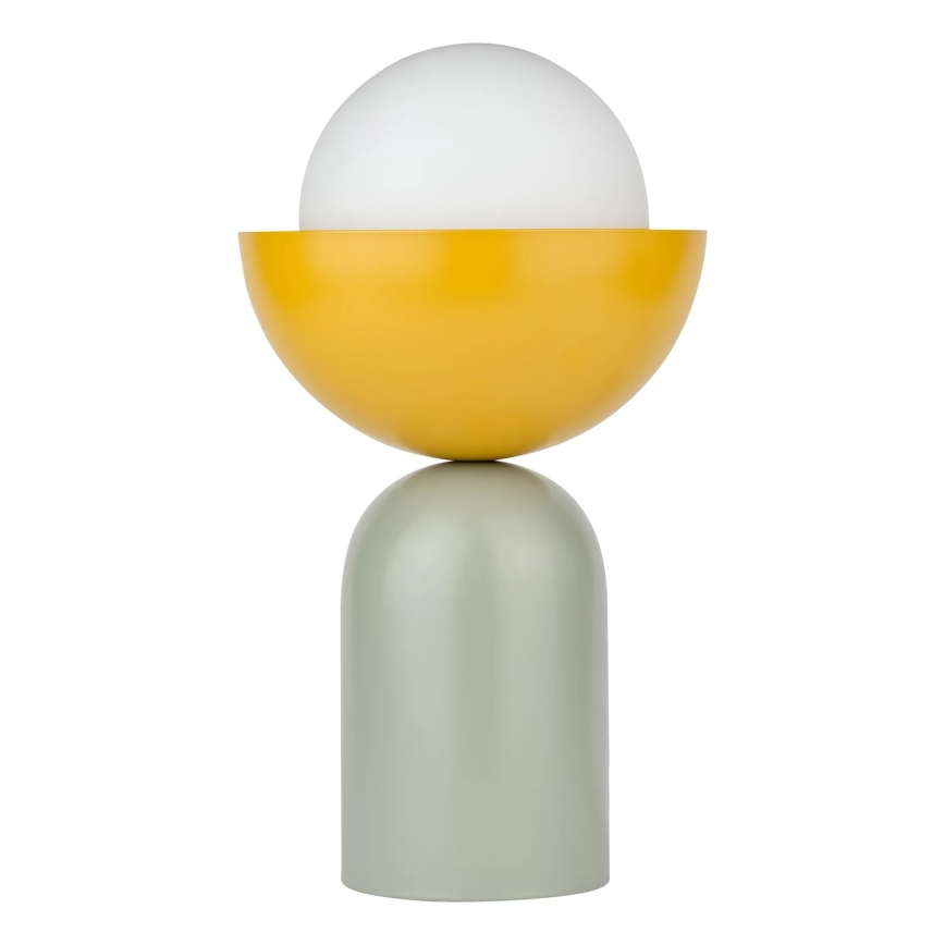 Osram - Pöytävalaisin DECOR BOWL 1xE14/25W/230V vihreä/keltainen