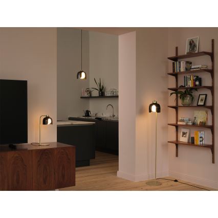 Osram - Pöytävalaisin DECOR COROLLE 1xG9/20W/230V musta/kultainen