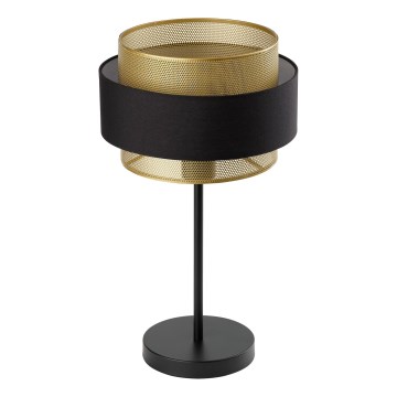 Osram - Pöytävalaisin DECOR HORNET 1xE27/10W/230V musta/kulta