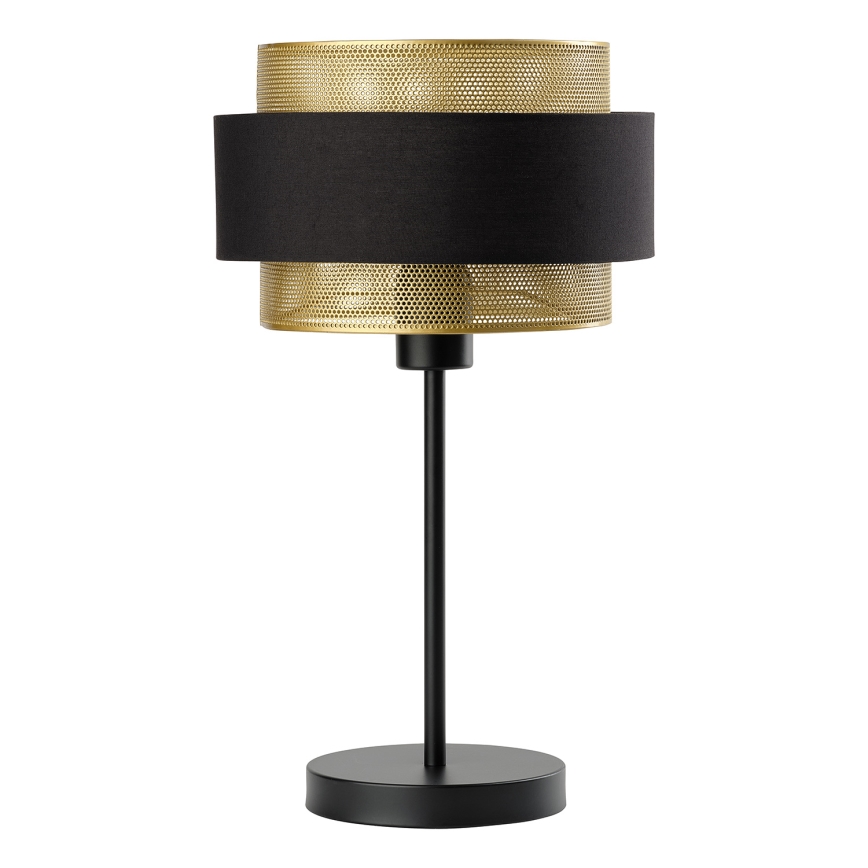 Osram - Pöytävalaisin DECOR HORNET 1xE27/10W/230V musta/kulta