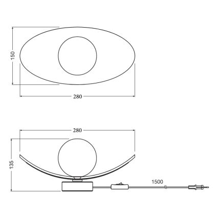 Osram - Pöytävalaisin DECOR PEARL 1xG9/5W/230V beige