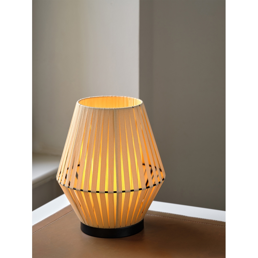 Osram - Pöytävalaisin DECOR STRIPES 1xE14/5W/230V beige